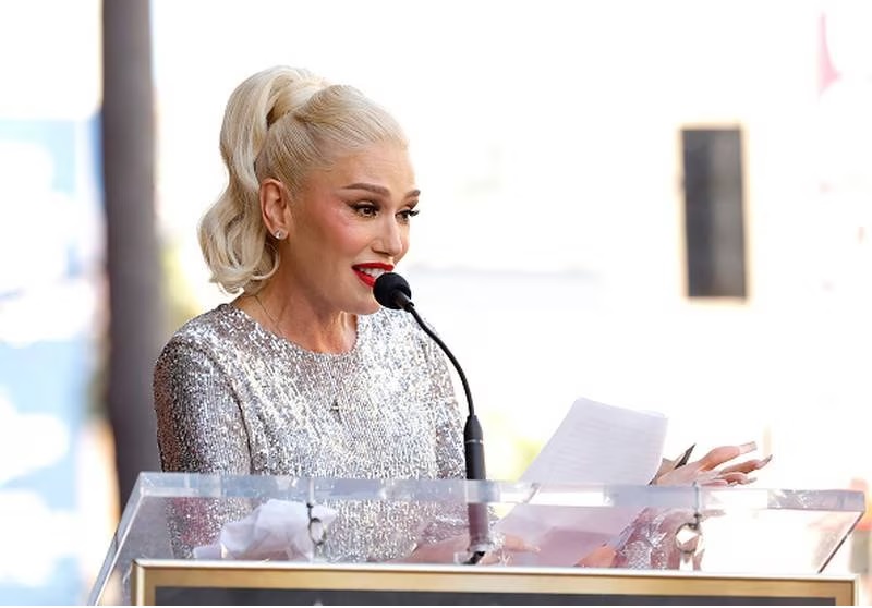 Gwen Stefani honored with star on the Hollywood Walk of Fame