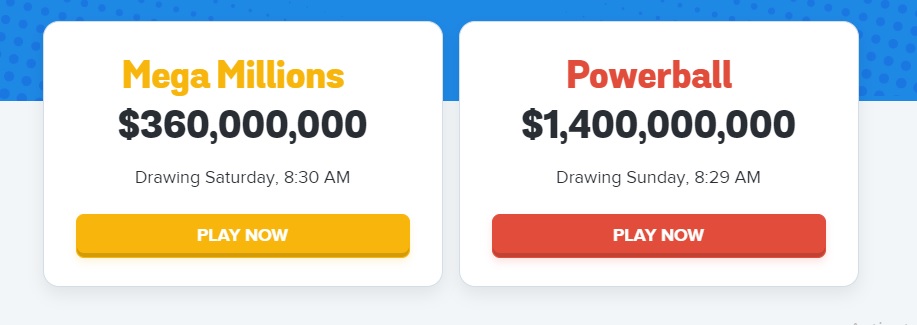 Powerball jackpot for October 7 2023 - Estimated $1.4 billion